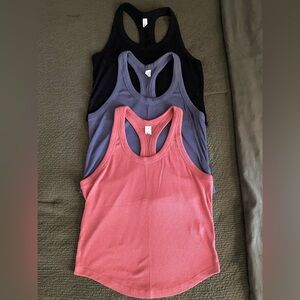 3 Old Navy Racerback Tank Tops